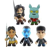 Hasbro Skybound Series 1 - Set di figure da collezione articolate da 8 cm, set da collezione classico - Mikey, Science Dog, Sacagawea, Zhia e Kyle)