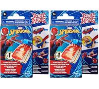 Hasbro Spider-Man Marvel, Ricarica Accessoria di Fluido Ragnatela Real Webs, da Usare col Blaster ad Acqua e a Ragnatela per i Giochi di Ruolo e di Strategia (Confezione da 2)