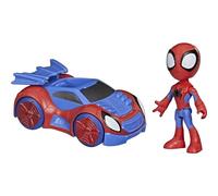 Hasbro Spidey e i Suoi Fantastici Amici - Spidey e Web-Crawler, action figure e veicolo, per bambini dai 3 anni in su