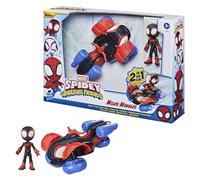 Hasbro Spidey-Miles Morales E Techno-Racer,Spidey E Webcrawler,Ghost-Spider 3+