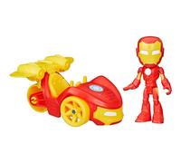 Hasbro - Spidey Veicolo Con Personaggio E Accessori - Iron Racer - F74585X0