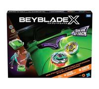 Hasbro Beyblade X, Set da Battaglia Sneak Attack con Arena Beystadium, 2 trottole con Rotazione a Destra di Takara Tomy, trottole da Battaglia Giocattolo, 2 lanciatori, dagli 8 Anni in su