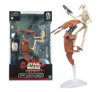 Hasbro Star Wars Black Series Set Figure d’Azione Battle Droid e STAP 6 Pollici