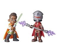 Hasbro Star Wars, Duello con Spada Laser Pop-up, Action Figure di Kai Brightstar e Taborr, Giocattoli di Star Wars in Scala da 10 cm per Bambini e Bambine