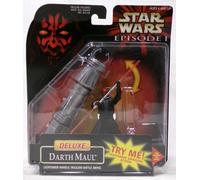 Hasbro Star Wars Episodio I La Minaccia Fantasma Deluxe Darth Maul Figura 3.75"