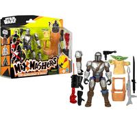 Star Wars Hasbro MixMashers, Il Mandaloriano e Grogu, set di action figure e accessori personalizzabili da mischiare e abbinare