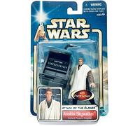 Hasbro Star Wars Personaggio d'azione: Attack of The Clones Anakin Skywalker Outland Bauer Travestimento w/Poncho Rimovibile, Blaster & Contenitore