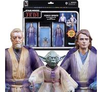 Hasbro – Action Figure Star Wars Black Series Force Ghosts 3 pezzi Il Ritorno dello Jedi 15 cm