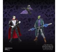 Hasbro Star Wars The Black Series, L'Inquisitore e Il Cacciatore di Taglie Duros (Edizione Halloween), Confezione da 2 Action Figure da 15 cm ispirate all'universo di Star Wars