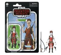 Hasbro, Star Wars, The Vintage Collection, action figure di Aurra Sing da 9,5 cm ispirata a "Star Wars: La minaccia fantasma"