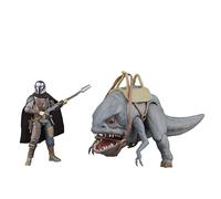 Hasbro Star Wars The Vintage Collection, Blurrg e Il Mandaloriano, confezione da 2 action figure ispirate al film Star Wars: The Mandalorian, da 9,5 cm