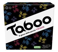 Hasbro Gaming Taboo, gioco da tavolo, giochi con parole da indovinare per adulti e adolescenti dai 13 anni in su, giochi per le feste per 4 o più giocatori