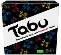 Hasbro - Gioco classico tabù, gioco per feste, gioco di parole per adulti e adolescenti, gioco d'azzardo per 4 e più giocatori, dai 13 anni in su, versione tedesca