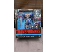 Transformers Studio Series Leader Class, Optimus Prime, action figure ispirata al film "Transformers: L'era dell'estinzione"