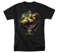 Hasbro - Transformers - Bumblebee Cerchio Telaio - T-Shirt Unisex Adulto - Nera