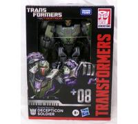 Hasbro Transformers Deluxe Gamer Decepticon Studio Series Action Figure Nuovo