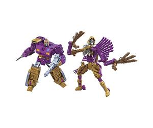 Hasbro Transformers Generations Legacy Wreck 'N Rule Collection Comic Universe Impactor and Spindle, Amazon Exclusive, Età: 8 anni in su, 14 cm, multicolore (F3080)