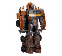Hasbro Transformers: Rise of The Beasts Buzzworthy Bumblebee Smash Changers, statuetta Scourge, 23 cm