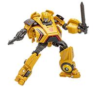 Transformers - Studio Series Deluxe 01, Action Figure di Bumblebee Gamer Edition da 11 cm, Ispirata al Videogioco Transformers: War of Cybertron