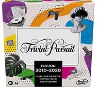 Hasbro Trivial Pursuit 2010 Edizione include anni 2010-2020, gioco da tavolo per adulti e adolescenti, per 2-6 giocatori da 16 anni - lingua tedesco