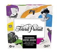 Hasbro Trivial Pursuit Decennio: 2010-2020, gioco da tavolo per adulti e adolescenti, gioco di domande e risposte su cultura popolare da 2 a 6 giocatori (Hasbro Gaming), Multicolore