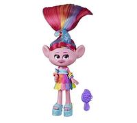 Hasbro Trolls - Trolls World Tour - Poppy Glamour Figurina, Colore Multicolore, E6818