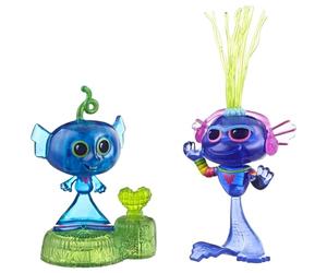Hasbro Trolls World Tour - Techno Reef, Pupazzo con Testa dondolante