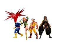 Hasbro X-Men 97 Marvel Legends Wolverine, Storm, Cyclops e Jean Grey - Set di 4 personaggi da 15,2 cm