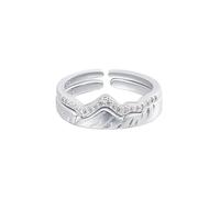 Hasdnker Anello Anelli Gioielli Donna Uomo Anelli di Montagna per Le Donne Matrimonio Lusso Gioielli Raffinati Accessori Tendenze Silverbj02251