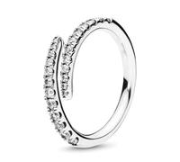 Hasdnker Anello Anelli Gioielli Donna Uomo Tiara da Principessa Color Argento con Corona Scintillante, Cuore E Zirconi Cubici, Anelli per Donne, Gioielli di Fidanzamento, Anniversario 8 060