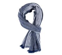 Hasdnker Sciarpa Scialle Invernale Sciarpe Sciarpa da Uomo Autunno Inverno in Cotone E Lino A Righe, Sciarpe da Uomo, Foulard Caldo, Moda Maschile, Scialli di Marca Blu Navy