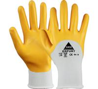 HASE Guanto di protezione in nitrile ERFURT giallo 10 nessun colore