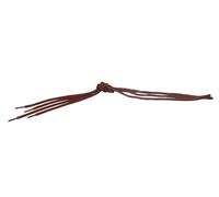 HASE Lacci di qualità 120 cm nero/rosso 1 coppia