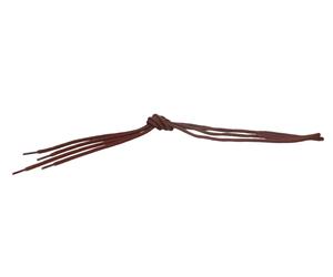 HASE Lacci di qualità 120 cm nero/rosso 1 coppia