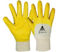 Hase Safety Gloves 12 paia di guanti da lavoro in nitrile, parzialmente rivestiti, resistenti all'olio, in nitrile con fascia in maglia, taglia XL (10)