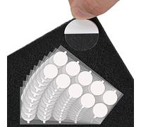 Hasefam 100 nastri biadesivi per pannelli acustici in schiuma, nastro di montaggio rimovibile da parete, adesivo forte per isolamento acustico, adesivo trasparente, resistente, rotondo da 2,5 cm