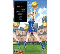 HASEGAWA 1/12 Egg Girls Collection 24 Amy McDonnell Cheerleader Resin Kit
