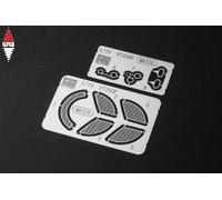 Etching Parts, Honda Vt250f 1:12 Plastic Model Kit HASEGAWA