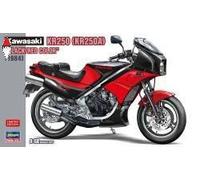 Kawasaki KR250 (kr250a) Black / Red Color Motorbike 1:12 Plastic Model Kit