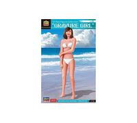 HASEGAWA 1/12 Real Figure Collection 05 Gravue Girl Resin Figure Kit