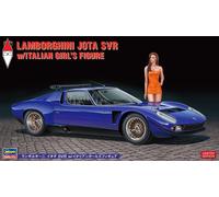 Lamborghini Jota SVR Mit Frau Frau 1:24 Plastic Model Kit HASEGAWA