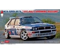 Lancia Super Delta, 1993 Rally Appennino Reggiano 1:24 Plastic Model Kit