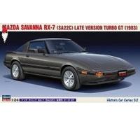 1:24 HASEGAWA Mazda Savanna Rx-7 (Sa22C) Turbo Gt 1983 Kit HA21152
