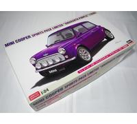 HASEGAWA 1/24 Mini Cooper Sports Pack Limited Amaranth Purple 1998 20814 Kit