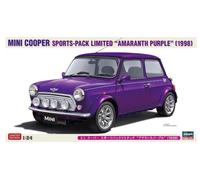 HASEGAWA 1/24 MINI COOPER SPORTS-PACK LIMITED VIOLA 1998 KIT MODELLINO AUTO