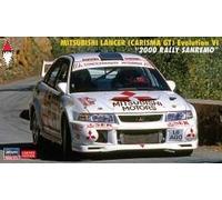 1:24 HASEGAWA Mitsubishi Lancer Carisma Gt Ev.Vi Rally Sanremo 2000 Kit HA20712