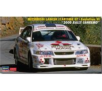 HASEGAWA 1/24 MITSUBISHI LANCER CARISMA RALLY SANREMO MODELLINO STATICO DIECAST