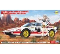 Wild Egg Girls Lancia Stratos Lucy Mcdonnell (HASSP528) 1:24 Plastic Model Kit