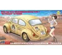 HASEGAWA 1/24 Wild Egg girls Volkswagen Beetle Type 1 con figura Rei Hazumi
