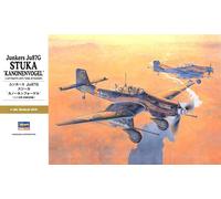 HASEGAWA 1/32 Junkers Ju87G STUKA Cannonenvogel Luftwaffe Anti Tank Attacker ...